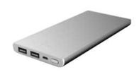 Ganda USB Universal Portable Power Bank Putih Dengan Kapasitas Tinggi