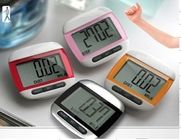 Wrist Calorie Counter Pedometer dengan Double Line LCD Display