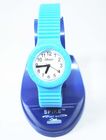 Air Resistance Silicone Wristband Watches, Unisex Bangle Perhiasan