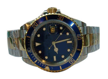 Logam Strap Pria Quartz Perhiasan Analog Waktu Tampilan Business Watch