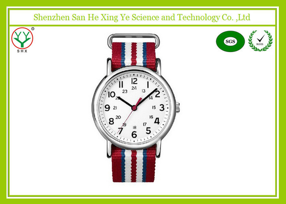 Durable Colorful Jam Band Nylon Premium NATO Band Dengan Logo Embossed