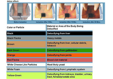 Ion Cleanse Detox Foot Spa Dengan Belt Inframerah, LCD Screen