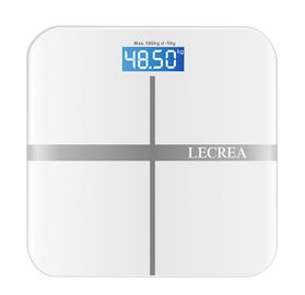 kapasitas tinggi Timbangan Kamar Mandi Elektronik untuk orang-orang yang berat 180kg / 330lb