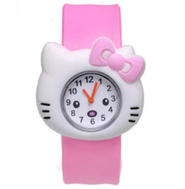 Hadiah HELLO KITTY Lucu Anak Boy Gadis Silicone Wristband Perhiasan Cuff Perhiasan Ulang Tahun