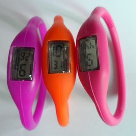 Anti-Vibration Silicone Wristband Watch, Anion Olahraga Gelang Wrist Watch, Desain Fleksibel