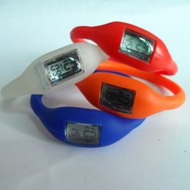 Pms Warna Silicone Wristband Perhiasan Karet Jelly Ion Anion Jam tangan Dengan Silk-Screen Dicetak