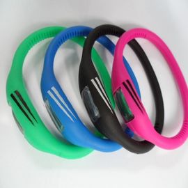 Unisex Silicone Wristband Watch, Jelly Anion Olahraga Quartz Swim Perhiasan