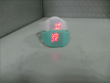 Disesuaikan Warna Silicone Wristband Perhiasan Led Touch Screen Watch Dengan Stopwatch