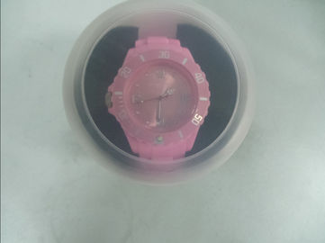 Jelly Lembut Silicone Wristband Perhiasan Cerdas Led Touch Screen Watch, 1ATM Waterproof