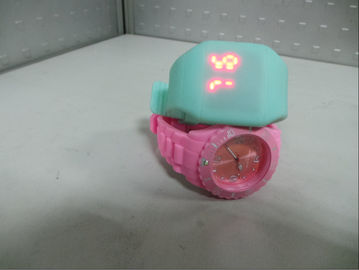 Harian Waterproof Silicone Wristband Watch, Silicone Led Touch Screen Watch, OEM