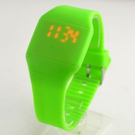 Touch Screen Silicone Led Perhiasan Creative Quartz Jam Untuk Mahasiswa
