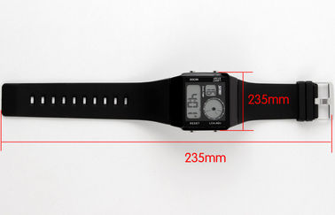 Unisex Waktu Dua Analog Digital Perhiasan Ganda Waktu Dengan 5 Warna latar