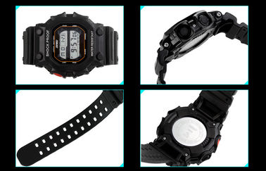 Skmei Lapangan Sport Digital Perhiasan Buckle Watches EL Backlight Mens