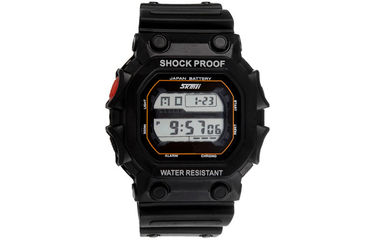 Skmei Lapangan Sport Digital Perhiasan Buckle Watches EL Backlight Mens