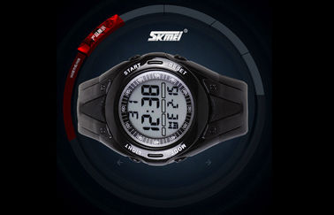 Multifungsi Digital Perhiasan Militer Men 3 Wrist Watches LCD ATM