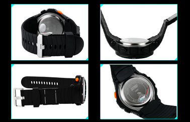 Tampilan negatif Alarm Militer Digital Watch Dengan Baterai Jepang