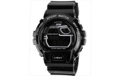 Anak-anak Hadiah Multifungsi Digital Perhiasan LCD Display Olahraga Stop Watch