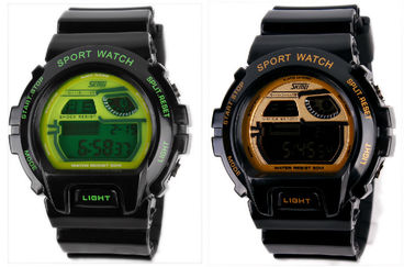 Anak-anak Hadiah Multifungsi Digital Perhiasan LCD Display Olahraga Stop Watch
