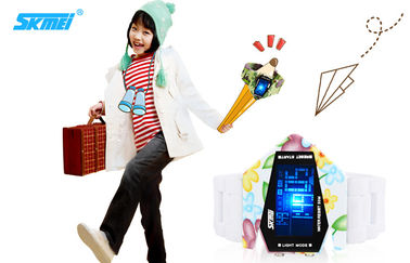 Multifungsi Digital Perhiasan Unisex EL Backlight 3 ATM Jam tangan Militer