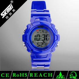 LCD Sport Multifungsi Digital Perhiasan Gunakan PU Plastik Strap Waterproof