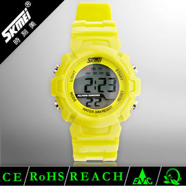 LCD Sport Multifungsi Digital Perhiasan Gunakan PU Plastik Strap Waterproof
