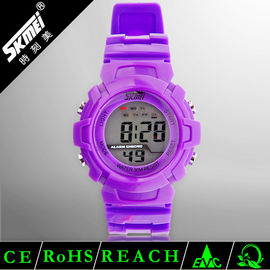 LCD Sport Multifungsi Digital Perhiasan Gunakan PU Plastik Strap Waterproof