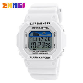 Colorful Unisex Olahraga Multifungsi Digital Watch Dengan Alarm