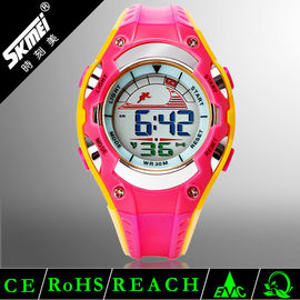 Anak Multifungsi Digital Watch Dengan Plastik Kecil Case, Mudah Baca