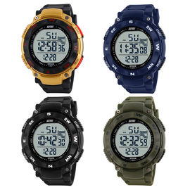 Big Time Tampilan Multifungsi Digital Watch, Big Wrist Untuk Pria