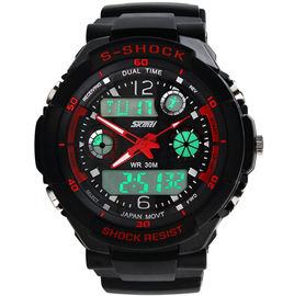 Gerakan AL35 Wrist Watches Multifungsi Digital Perhiasan S-Shock Sport