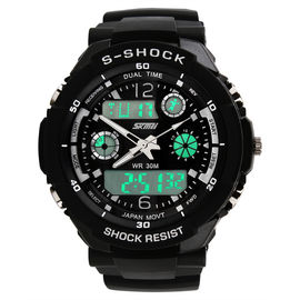 Gerakan AL35 Wrist Watches Multifungsi Digital Perhiasan S-Shock Sport