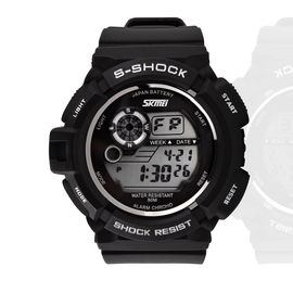 5OM Water Resistant Chronograph EL Backlight Multifungsi Digital Perhiasan