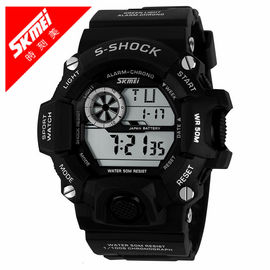 Water Resistant 30M multifungsi Digital Watch, LCD Perhiasan digital