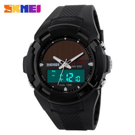 Ganda Waktu Multifungsi Digital Perhiasan Vogue EL Analog Digital Perhiasan