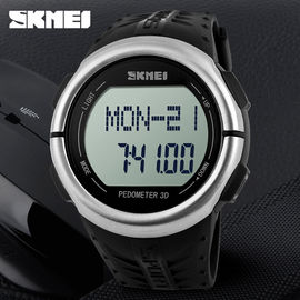 LCD Display Multifungsi Digital Perhiasan Pedometer Kalori ukuran Heart Rate