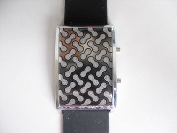 Lembut Disesuaikan LED Silicone Wristband Perhiasan Waterproof Anti-kotor