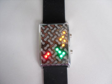 Lembut Disesuaikan LED Silicone Wristband Perhiasan Waterproof Anti-kotor