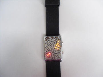 Lembut Disesuaikan LED Silicone Wristband Perhiasan Waterproof Anti-kotor