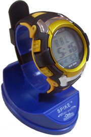 Multifungsi Unisex Pesan Putaran Sport Digital Watch Dengan Waktu Dunia