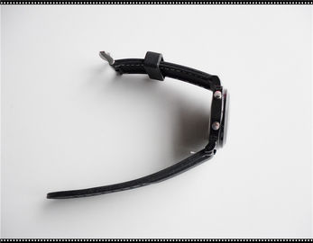Personalized Hitam Silicone Led Watch Dengan Lembut Silicone Strap