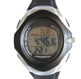3 ATM Waterproof multifungsi Digital Watch, Surya Radio Kontrol Perhiasan