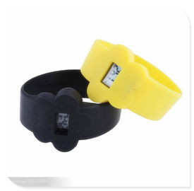 Fashion Style Silicone Digital Gelang Elektronik Perhiasan