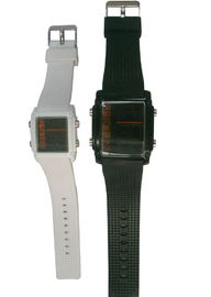 Hitam Atom Perhiasan Per Jam berpadu Waterproof LED Digit Perhiasan