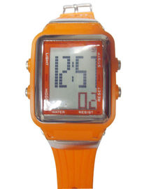 Multifungsi Mens LED Digital Sport Watches Dengan 1/100 Stopwatch