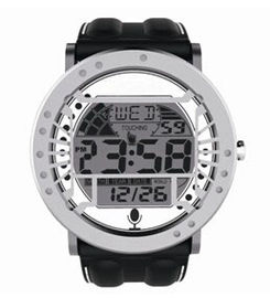 Olahraga renang Waterproof multifungsi Digital Perhiasan Alloy Kasus LCD Display