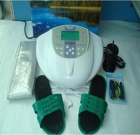 LCD multifungsi Ganda Ionizer Detox Foot Spa Mesin CE Disetujui