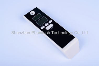 Profesional Hitam Digital Nafas Alkohol Tester / Breathalyzer dengan Double LCD Display