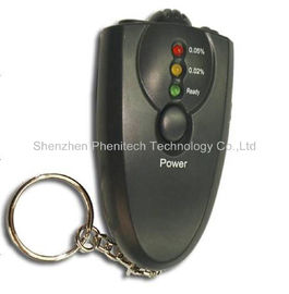 Keychain Breathalyzer Digital Nafas Alkohol Tester dengan Torch Fungsi