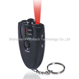 Keychain Breathalyzer Digital Nafas Alkohol Tester dengan Torch Fungsi