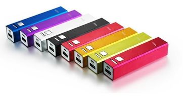 Universal Lipstik Mini Power Bank 2600mAh Untuk Mobile Phone / Ipod